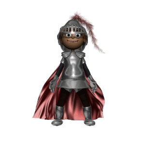 The Knight Puppet Walk is rigged for Character Animator's walk behavior.  Make your puppet walk right or left using your keyboard's right and left arrow keys. Extended license purchase