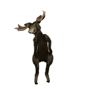 A high quality, Adobe Character Animator digital Puppet. Marion is a standing Moose with several clothing options. Fully rigged for Motion Library.